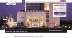 Desktop Screenshot of piccadilyhotels.com